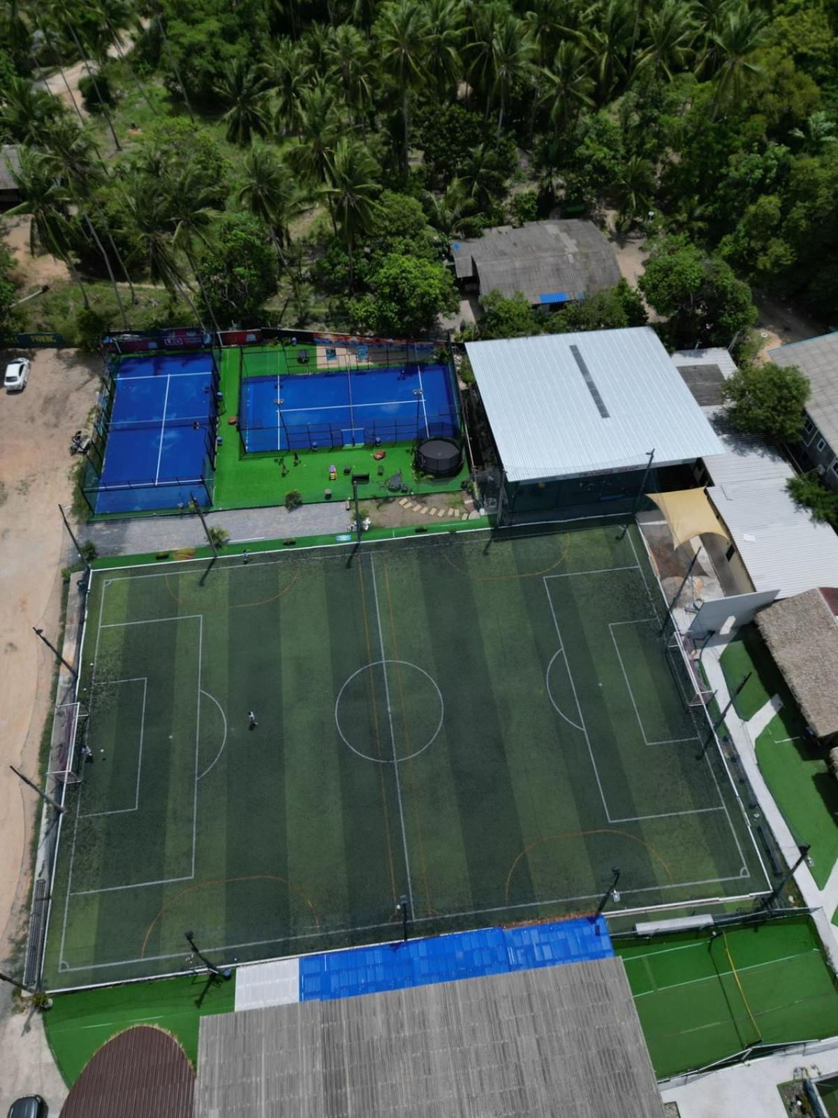 Готель Phangan Padel Club Баан-Тай Екстер'єр фото