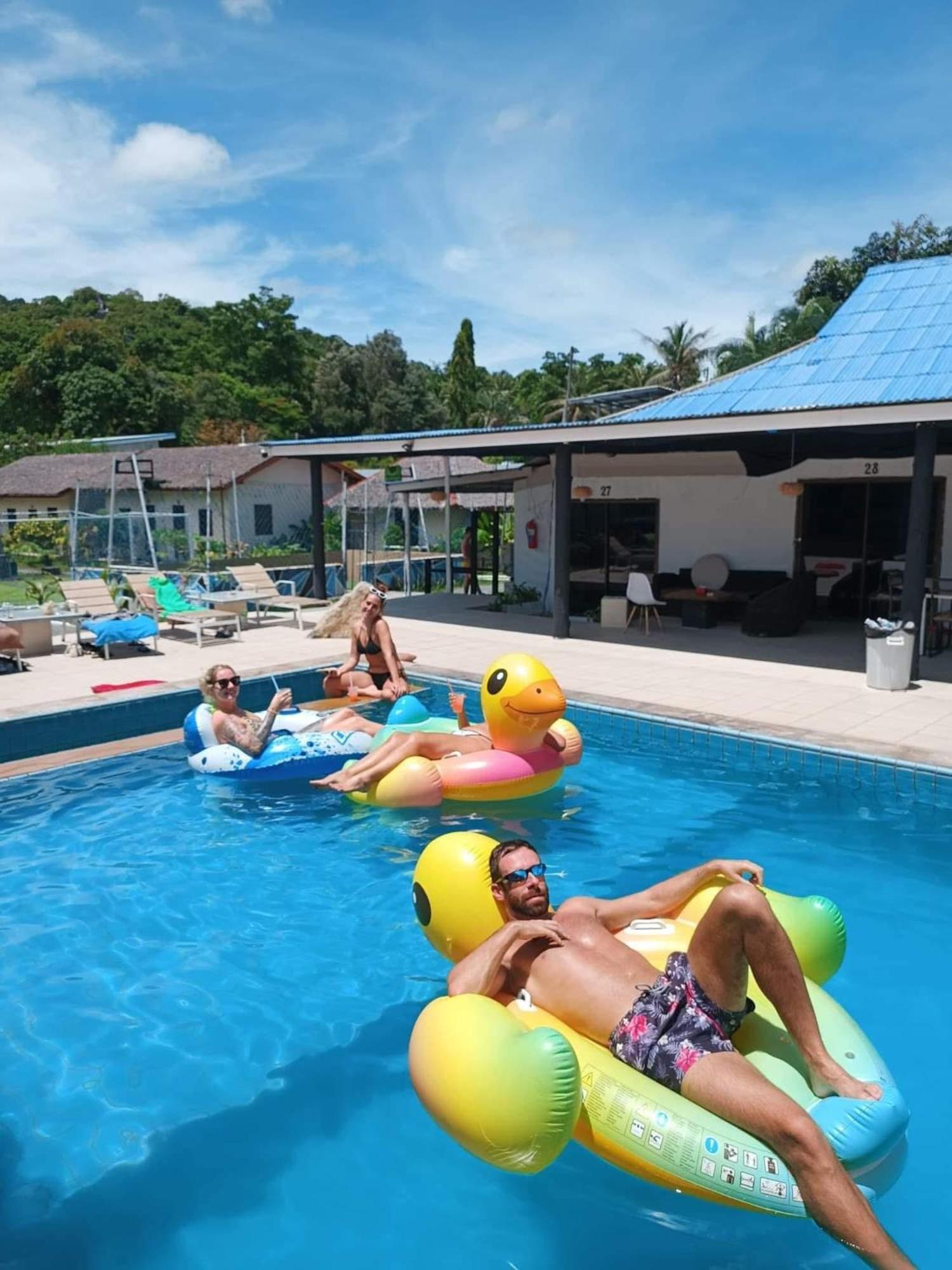 Готель Phangan Padel Club Баан-Тай Екстер'єр фото